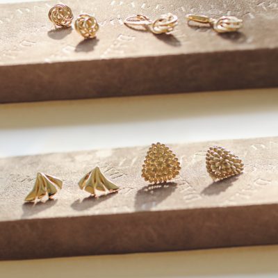 Złote kolczyki 14K DALL’ACQUA K5-1531