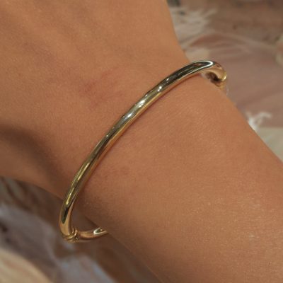 Złota bransoletka 9K Bangle B3-429