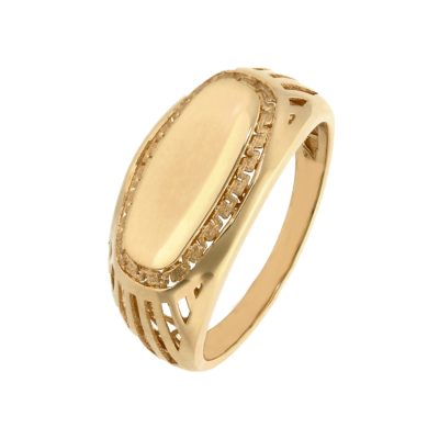 Złoty pierścionek 14K Dall’Acqua R5-816