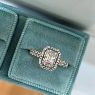 Pierścionek z diamentami MR15718