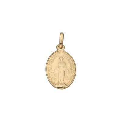 Złoty medalik 14K Święty Michał D5-113