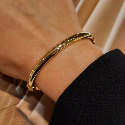 Złota bransoletka 14K Bangle B5-1687