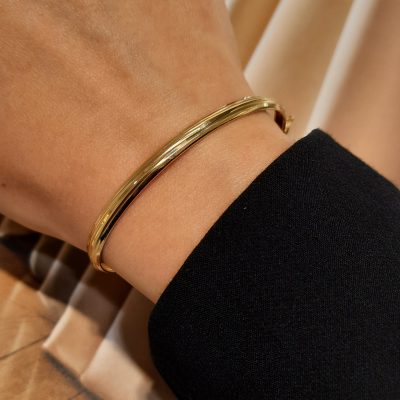 Złota bransoletka 14K Bangle B5-1686