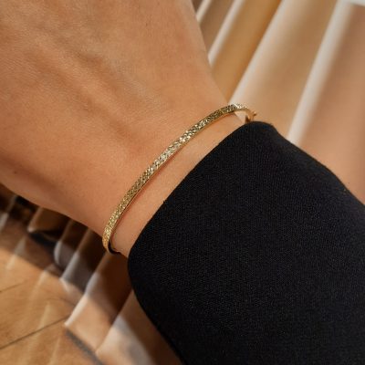 Złota bransoletka 14K Bangle B5-1699