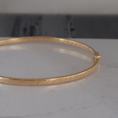 Złota bransoletka 14K Bangle B5-1730