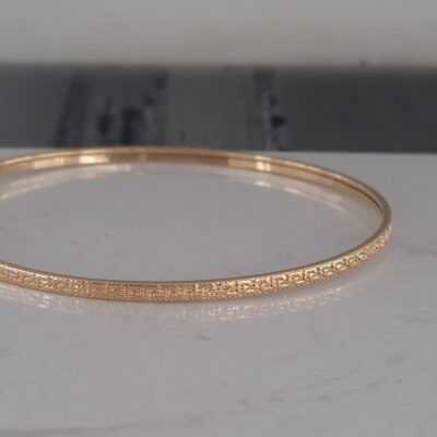 Złota bransoletka 14K Bangle B5-1729