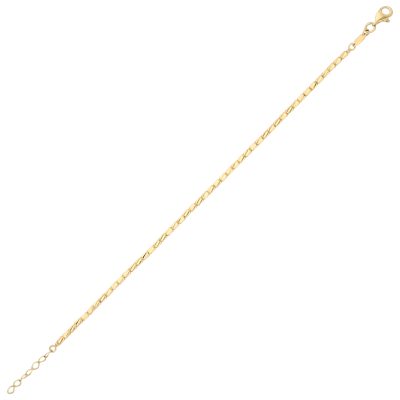 Złota bransoletka 14K Rurki B5-1919
