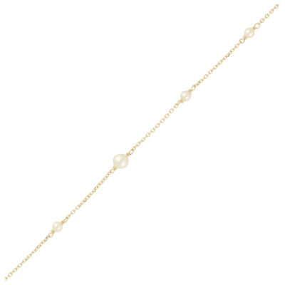 Złota bransoletka 14K DALL’ACQUA Perła B5-1924