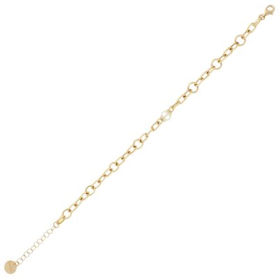 Złota bransoletka 14K DALL’ACQUA Perła B5-1926