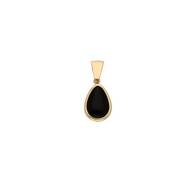 Złota zawieszka Dall’Acqua 14K Onyks Z5-830