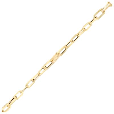 Złota bransoletka 14K Ankier B5-1939