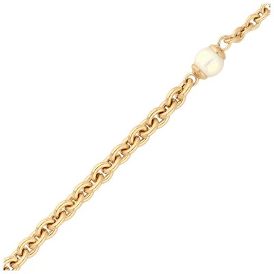 Złota bransoletka 14K DALL’ACQUA Perła B5-1950