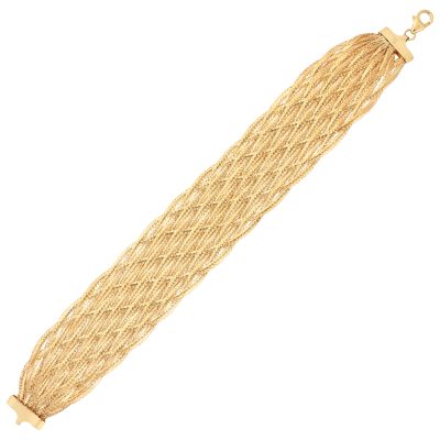 Złota bransoletka 14K B5-1956