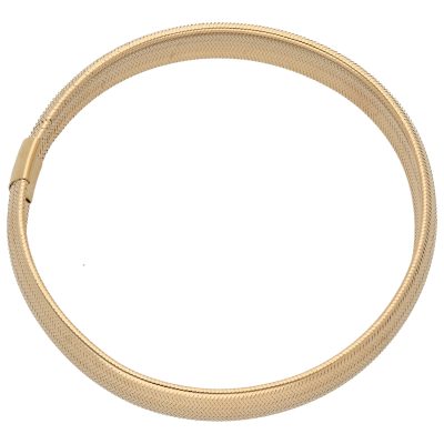 Złota bransoletka 14K Bangle Elastyczna B5-1957