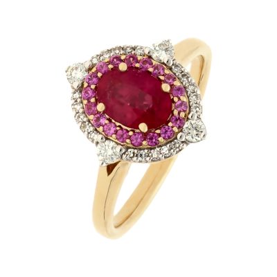 Pierścionek z diamentami R5-988