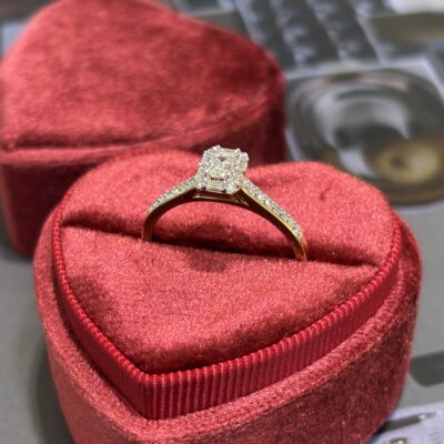 Pierścionek z diamentami MR-15708Y