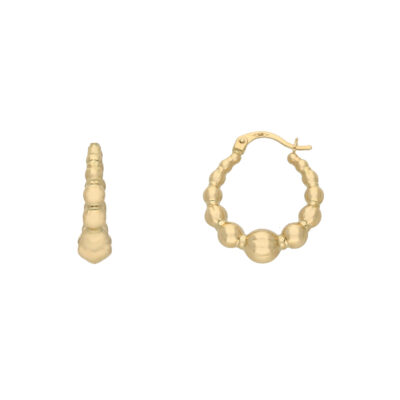 Złote kolczyki 14K Koła K5-1757