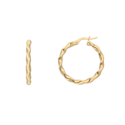 Złote kolczyki 14K Koła K5-1759