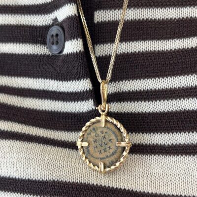 Złota zawieszka 14K Marie D’or Moneta MDZ-291