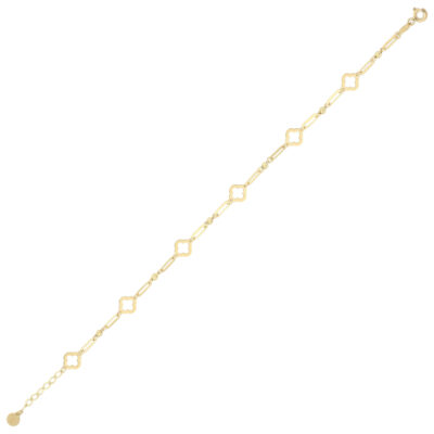 Złota bransoletka 9K Koniczny B4-010