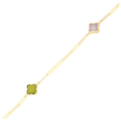 Złota bransoletka 14K Koniczny B5-1976