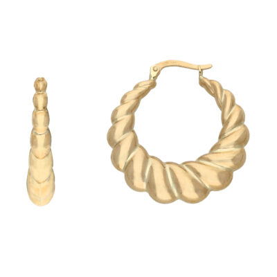 Złote kolczyki 9K Koła K4-060