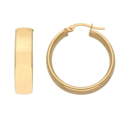 Złote kolczyki 9K Koła K4-063