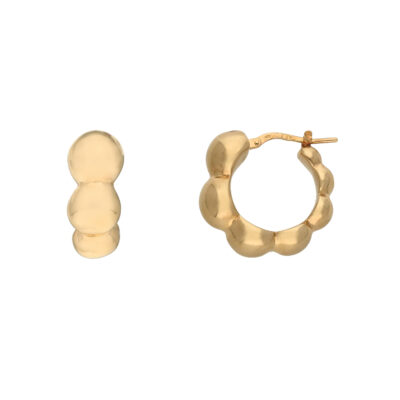 Złote kolczyki 14K Koła K5-1767