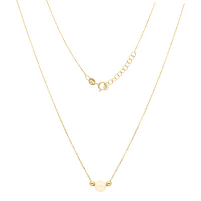 Złoty naszyjnik 14K Perła N5-1718