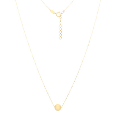 Złoty naszyjnik 14K kulka N5-1720