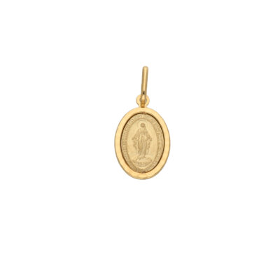Złota zawieszka Dall’Acqua 14K Cudowny Medalik D5-163