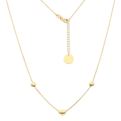 Złoty naszyjnik DALL’ACQUA 14K Serce N5-1734