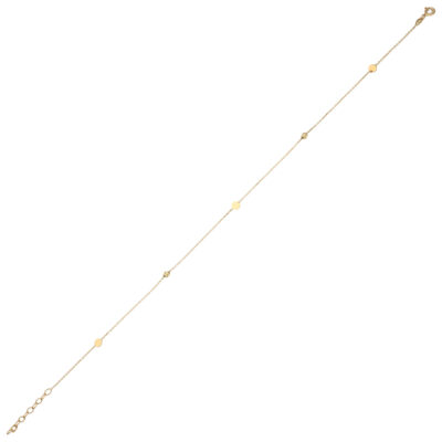 Złota bransoletka 9K B4-014