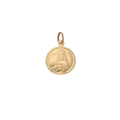 Złota zawieszka 14K Szkaplerz D5-168