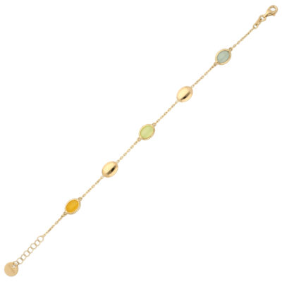 Złota bransoletka 14K DALL’ACQUA kwarc B5-2011