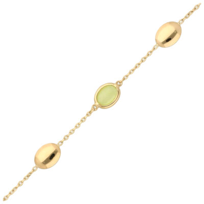 Złota bransoletka 14K DALL’ACQUA kwarc B5-2011