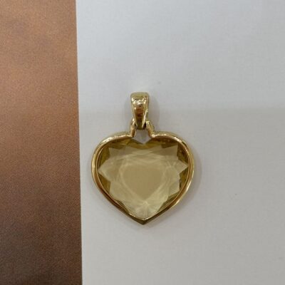 Złota zawieszka Dall’Acqua 14K Serce Z5-906