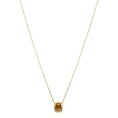 Złoty naszyjnik DALL’ACQUA 14K Cytryn N5-1767