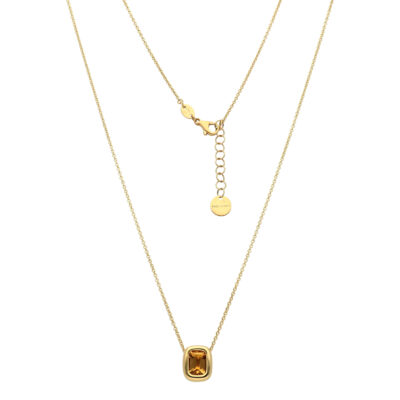 Złoty naszyjnik DALL’ACQUA 14K Cytryn N5-1767