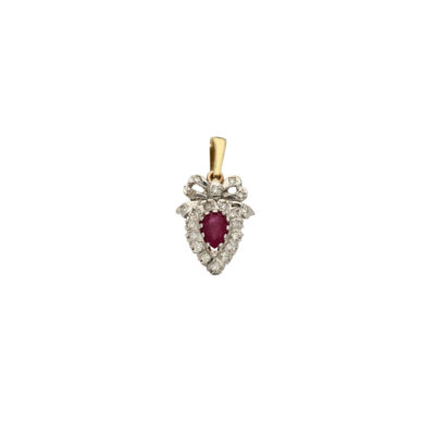 Zawieszka z diamentami Z5-897 Rubin